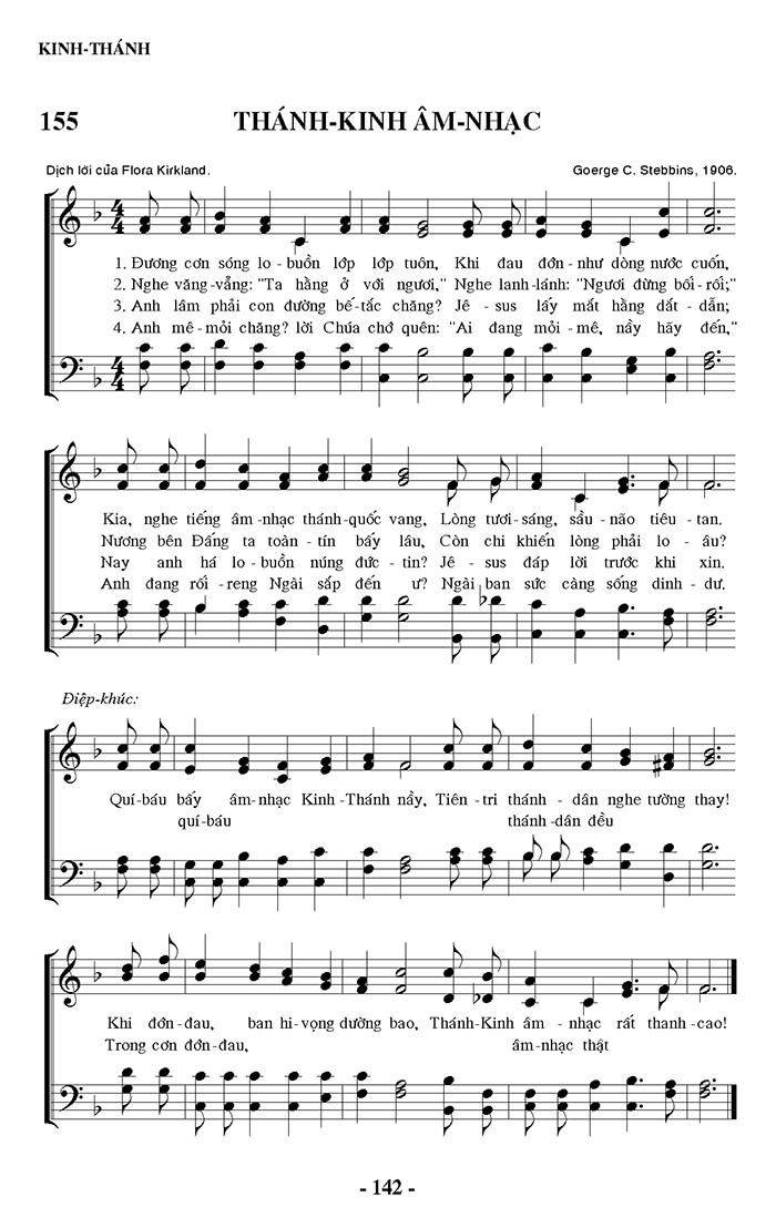 Sheet music: Thánh Kinh Âm Nhạc