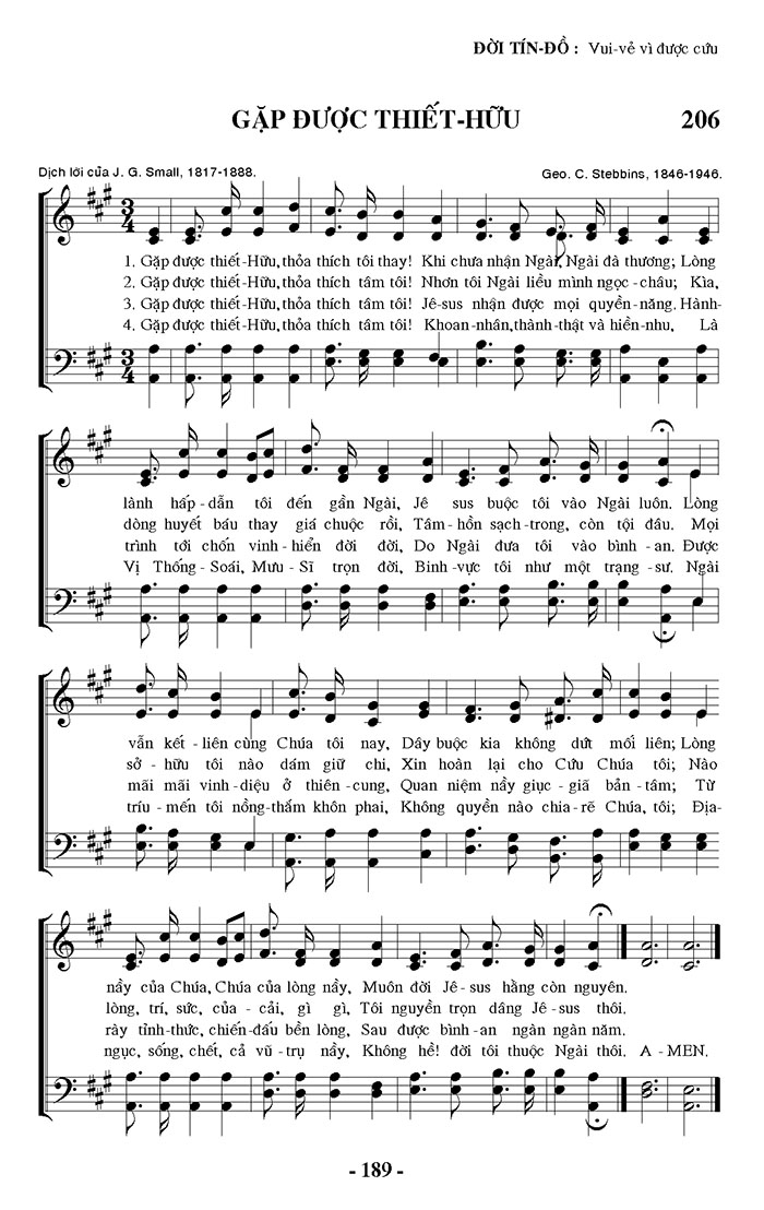 Sheet music: Gặp Được Thiết Hữu