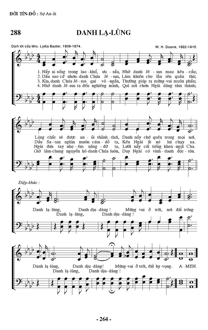 Sheet music: Danh Lạ Lùng