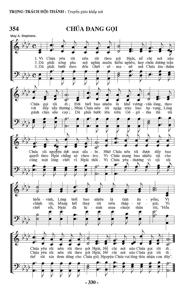 Sheet music: Mọi Người Cần Được Cứu