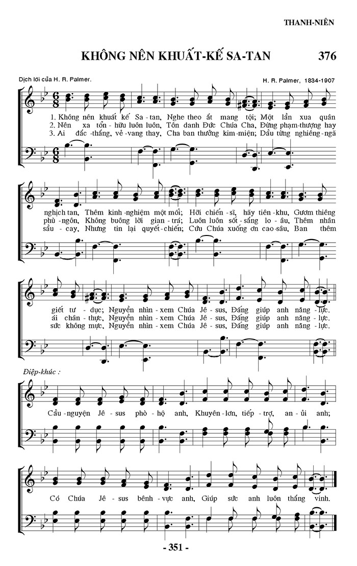 Sheet music: Không Nên Khuất Kế Sa Tan