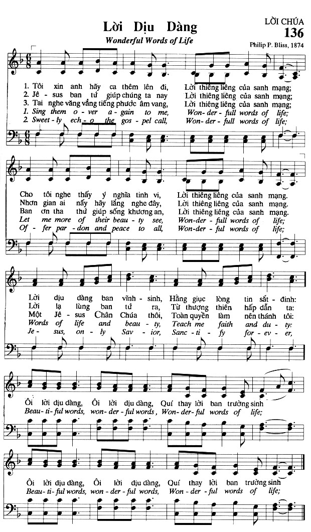 Sheet music: Lời Dịu Dàng