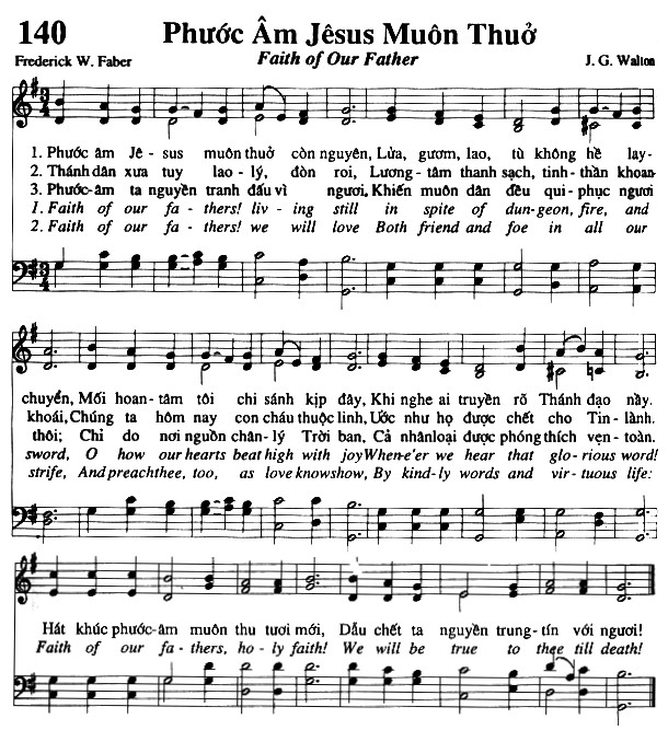 Sheet music: Phước Âm Jesus Muôn Thuở