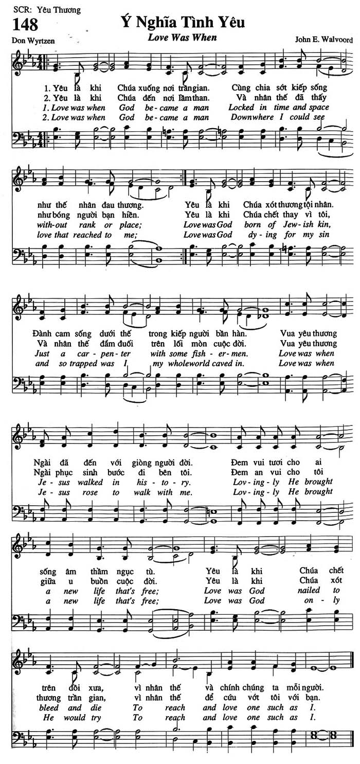 Sheet music: Ý Nghĩa Tình Yêu
