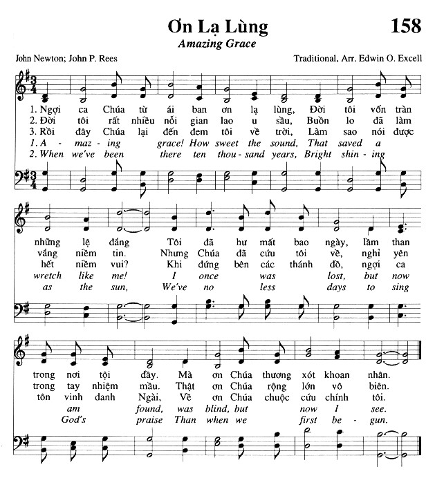 Sheet music: Ơn Lạ Lùng