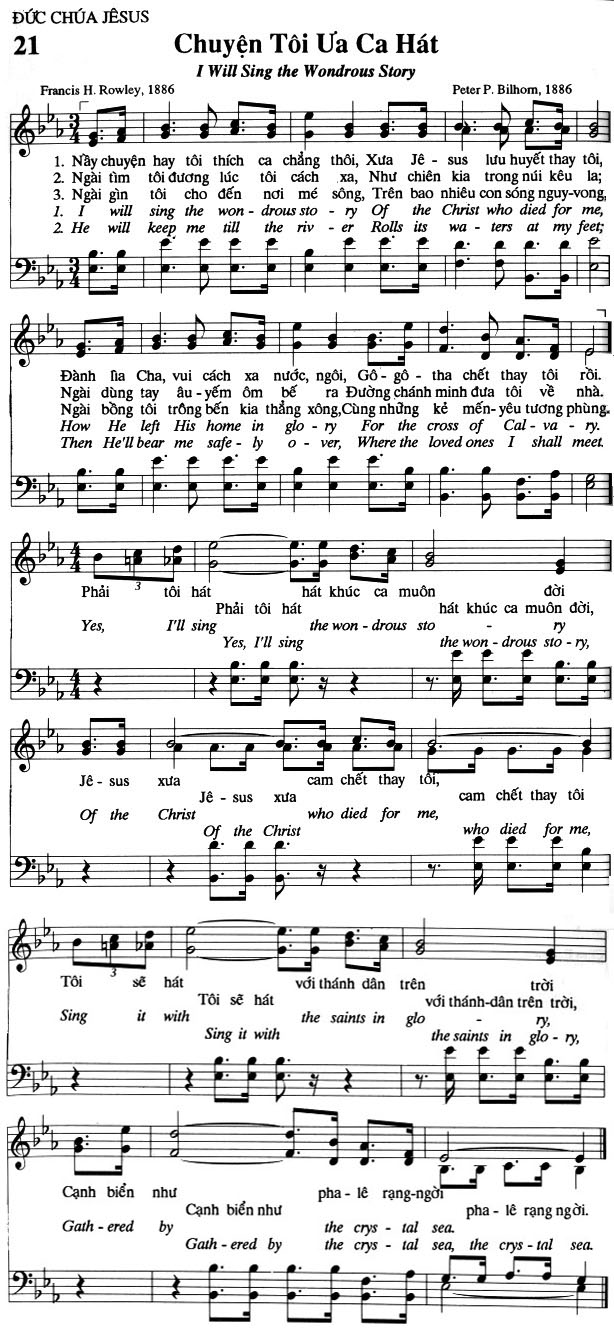 Sheet music: Chuyện Tôi Ưa Ca Hát