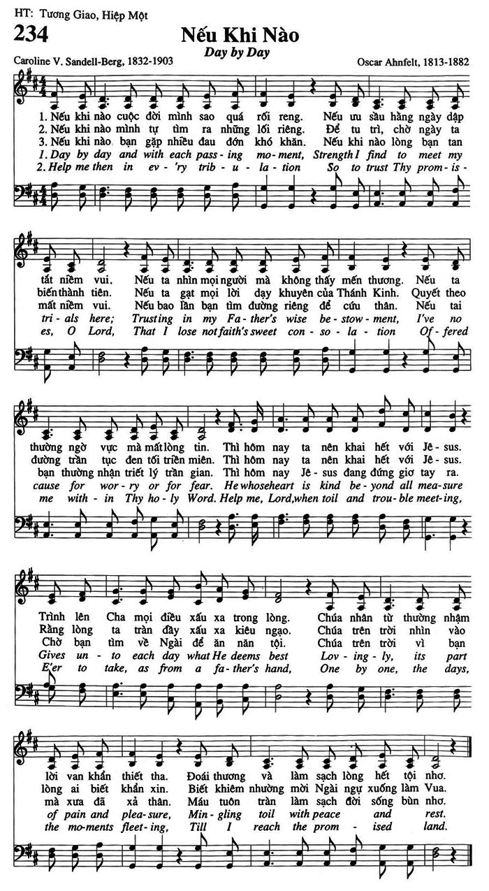 Sheet music: Nếu Khi Nào
