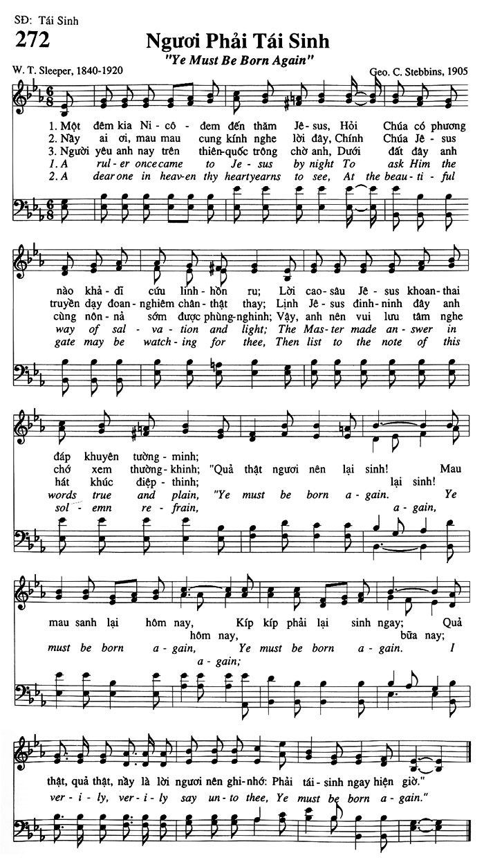 Sheet music: Ngươi Phải Tái Sinh