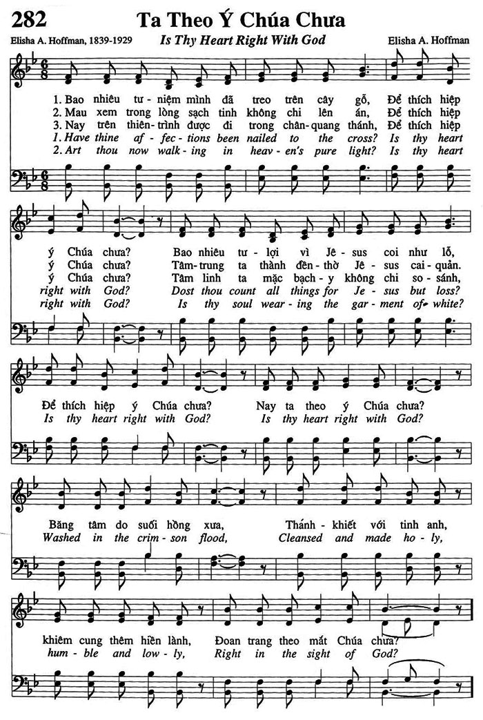 Sheet music: Ta Theo Ý Chúa Chưa?