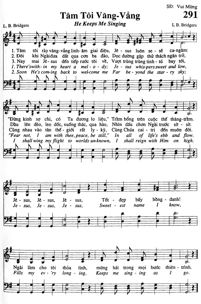 Sheet music: Tâm Tôi Văng Vẳng