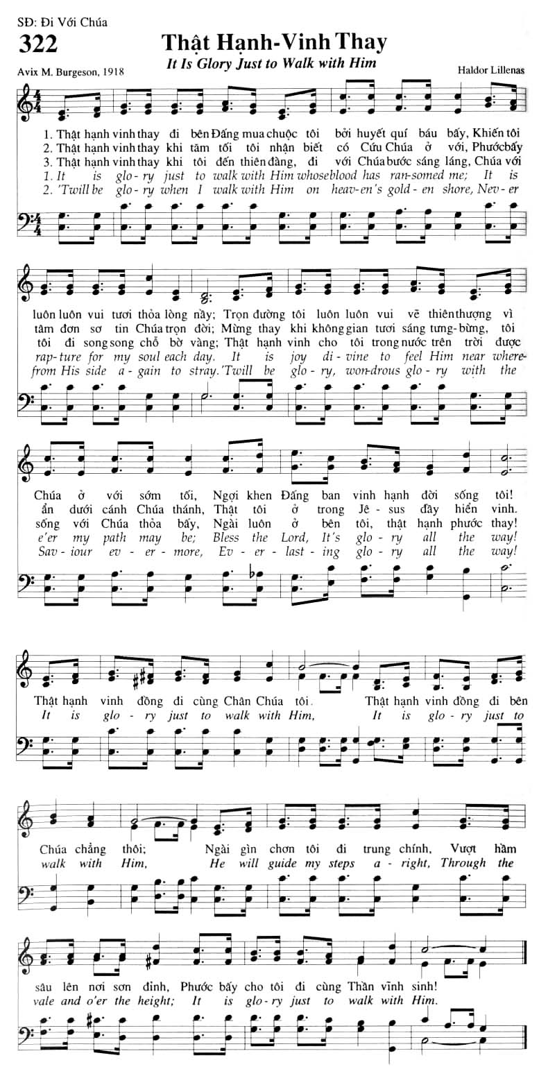 Sheet music: Thật Hạnh Vinh Thay