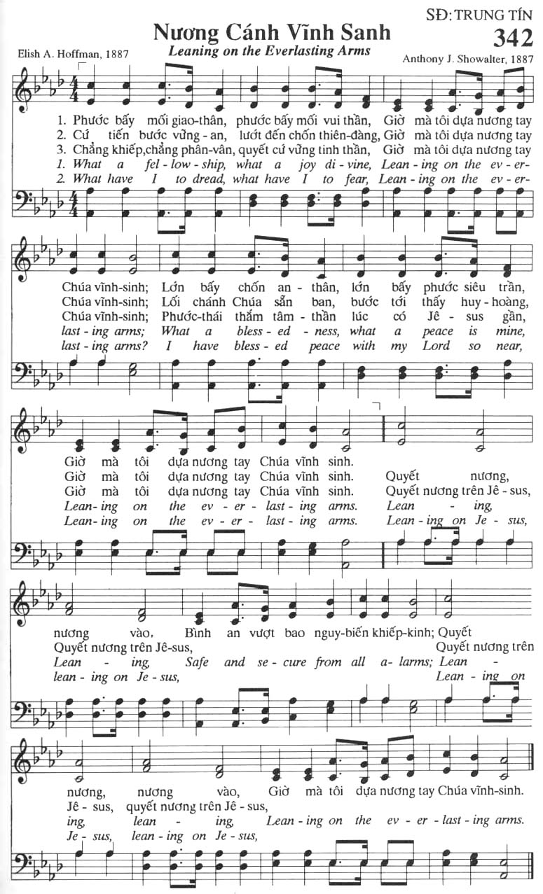 Sheet music: Nương Cánh Vĩnh Sinh