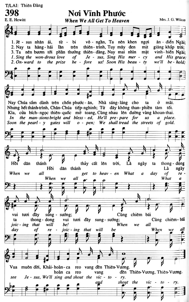 Sheet music: Nơi Vĩnh Phước