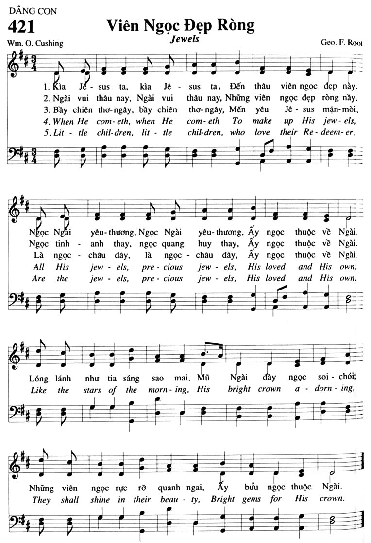 Sheet music: Viên Ngọc Đẹp Ròng