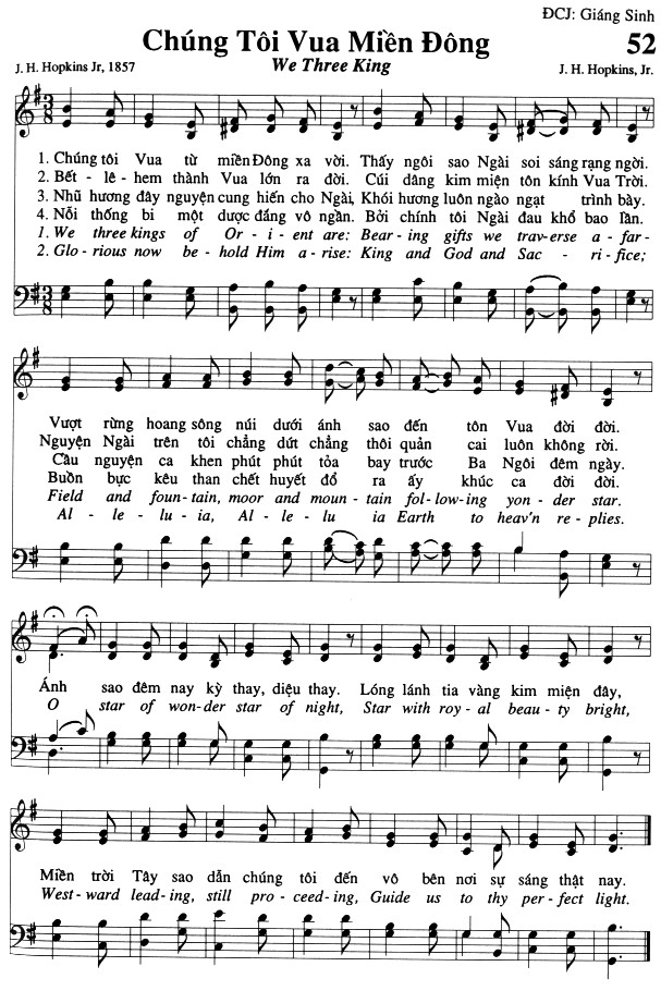 Sheet music: Chúng Tôi Vua Miền Ðông