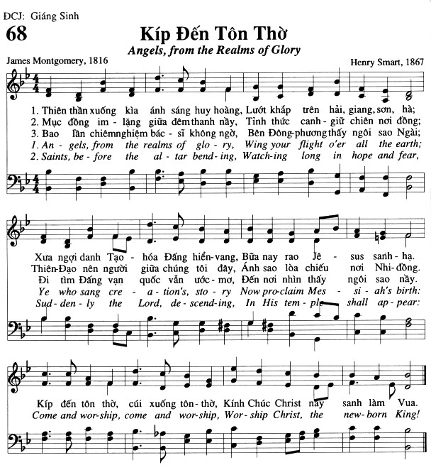 Sheet music: Kíp Ðến Tôn Thờ