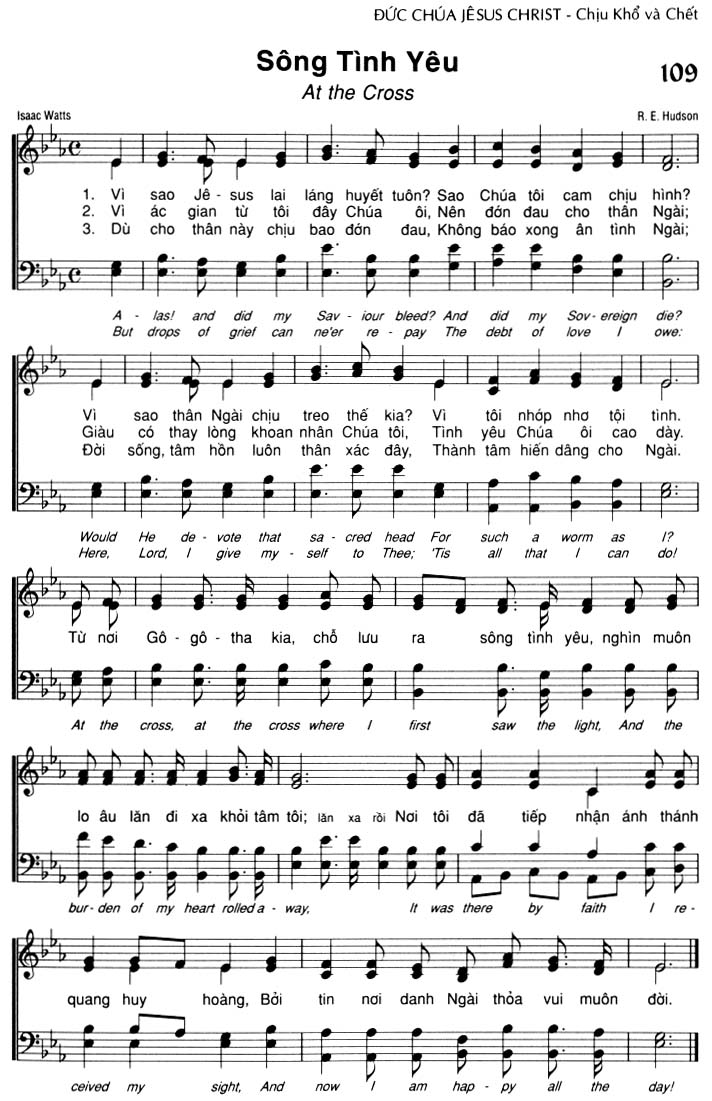 Sheet music: Sông Tình Yêu