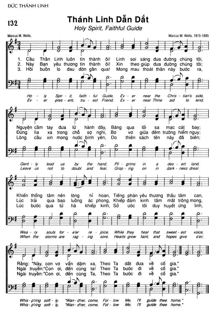 Sheet music: Thánh Linh Dẫn Dắt