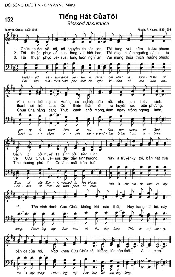 Sheet music: Tiếng Hát Của Tôi