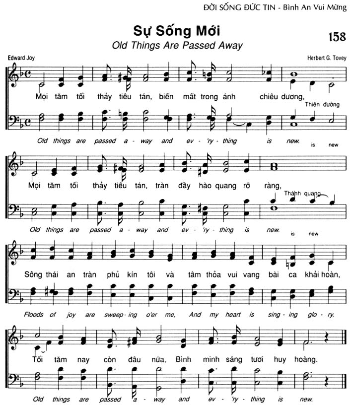 Sheet music: Sự Sống Mới