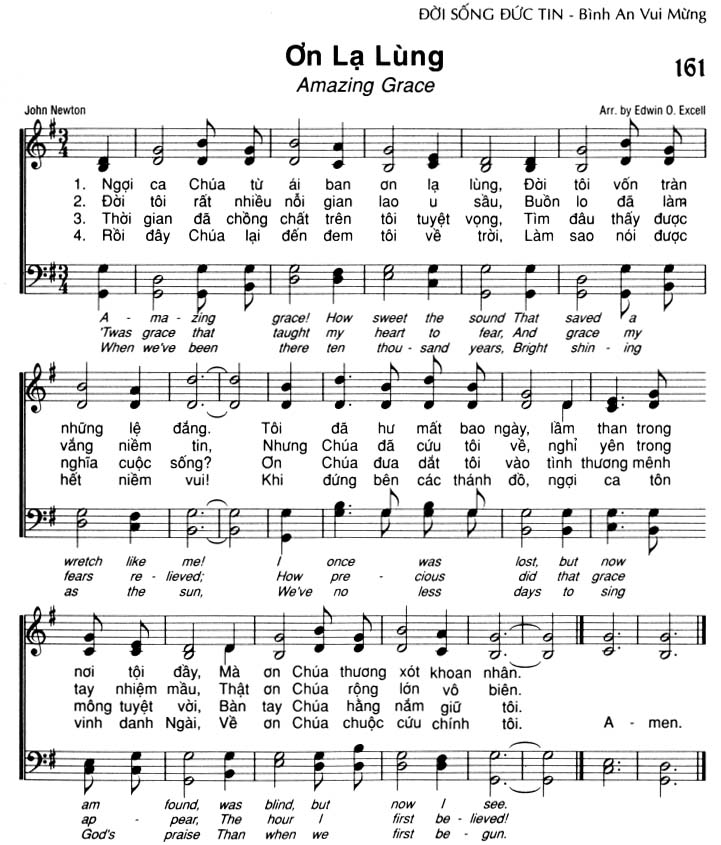 Sheet music: Ơn Lạ Lùng
