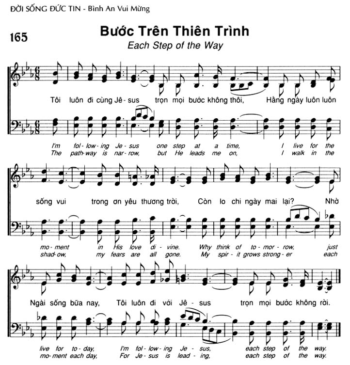 Sheet music: Bước Trên Thiên Trình