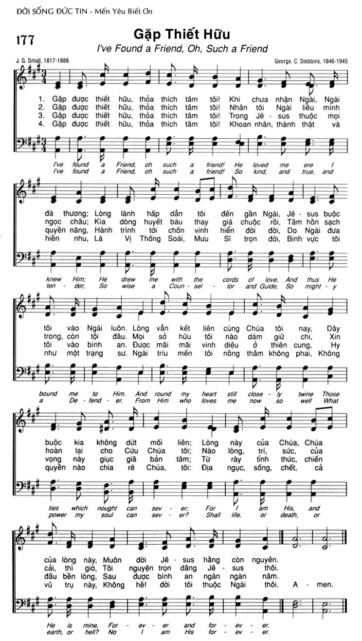 Sheet music: Gặp Thiết Hữu