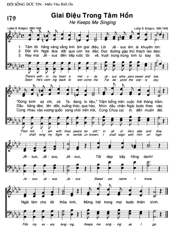Sheet music: Giai Điệu Trong Tâm Hồn