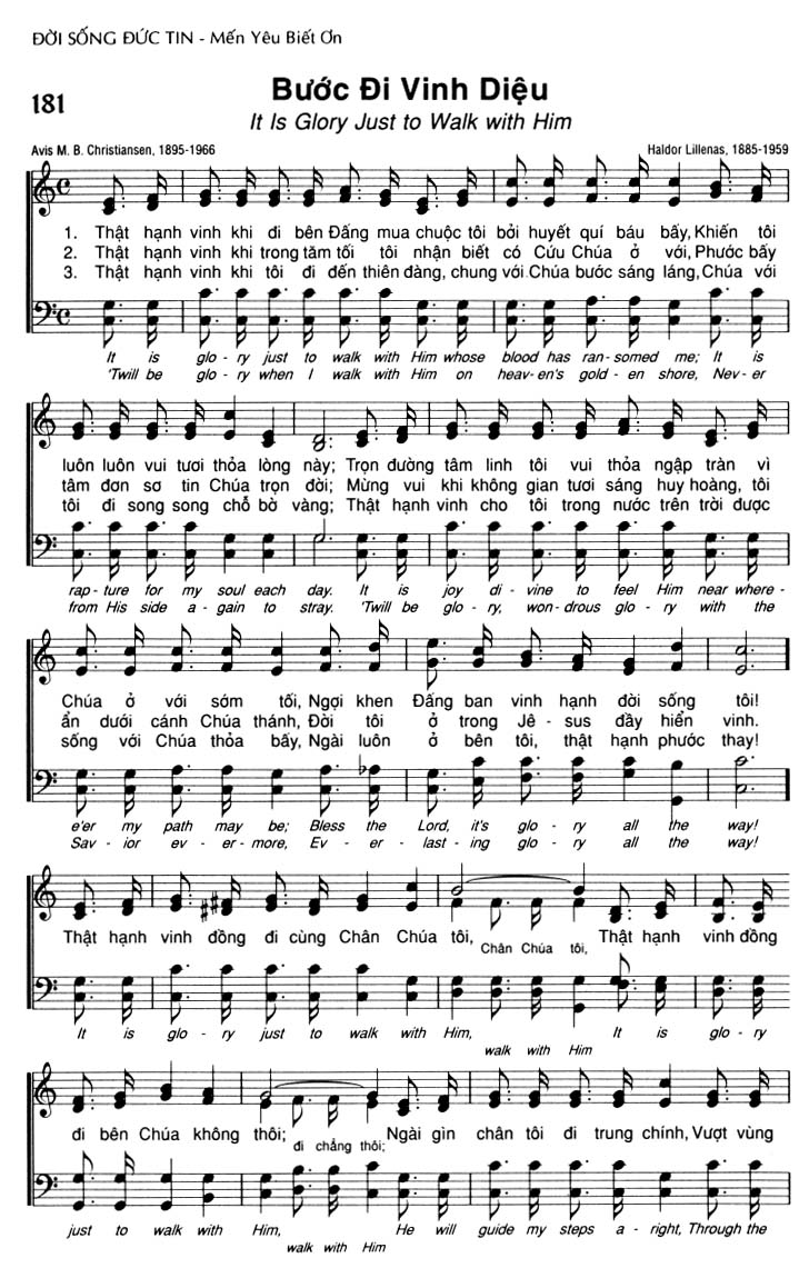 Sheet music: Bước Đi Vinh Diệu