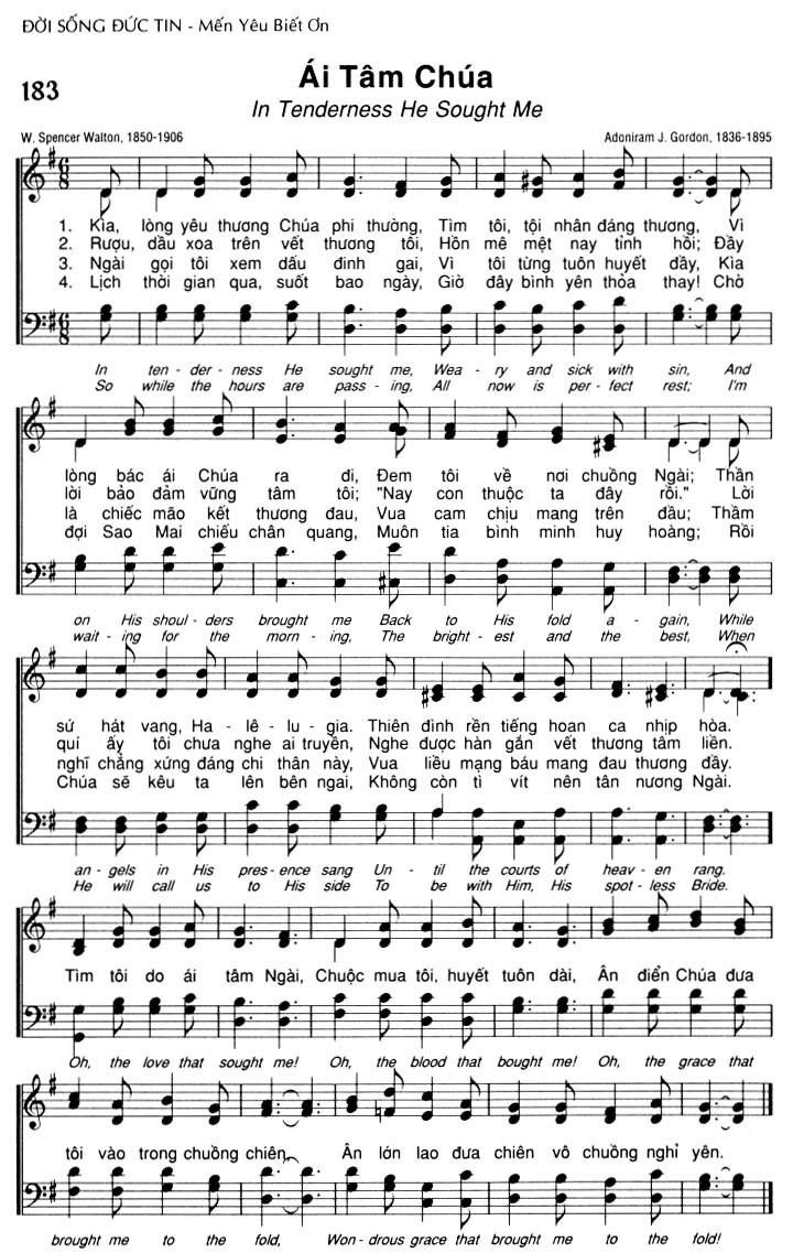 Sheet music: Ái Tâm Chúa