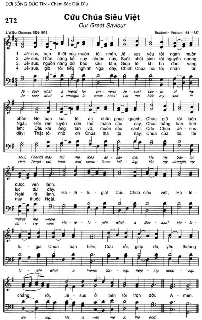 Sheet music: Cứu Chúa Siêu Việt