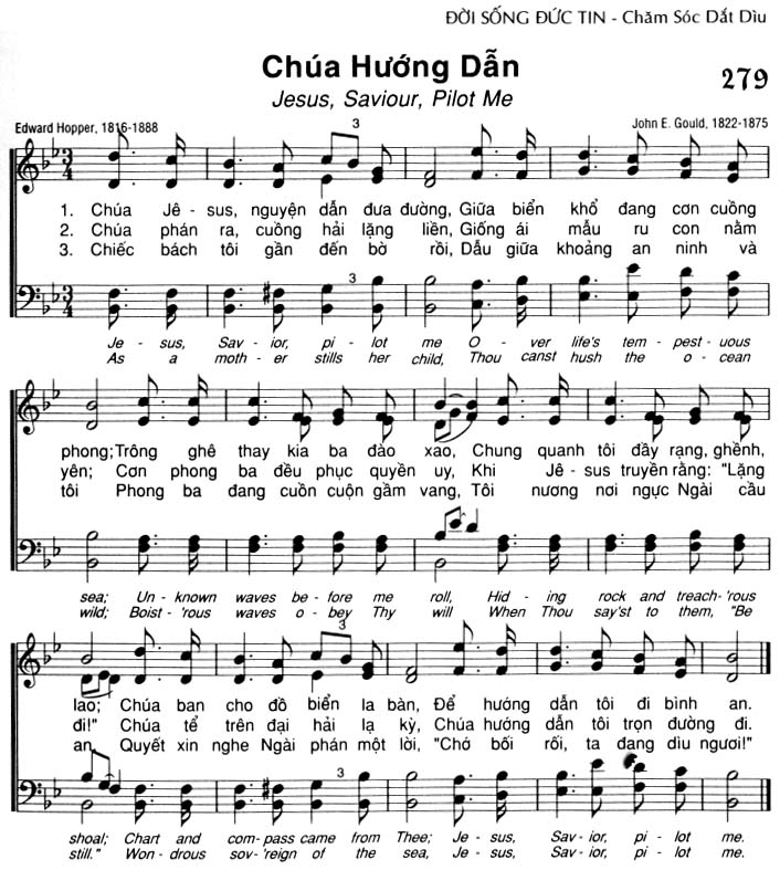 Sheet music: Chúa Hướng Dẫn