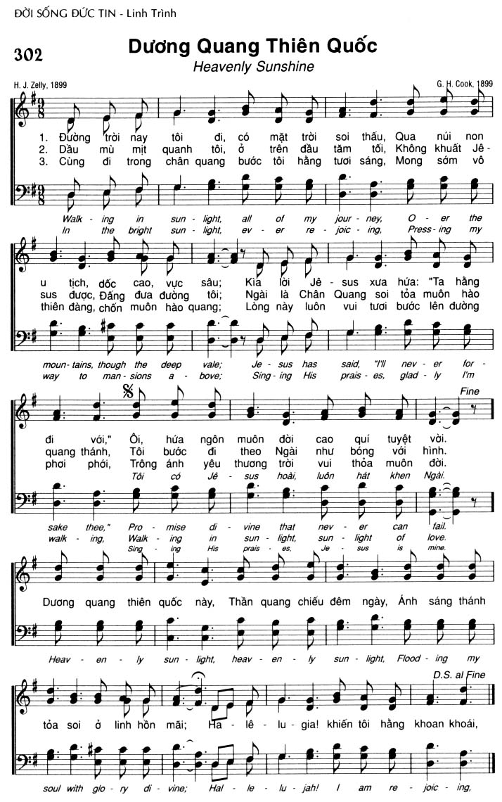 Sheet music: Dương Quang Thiên Quốc