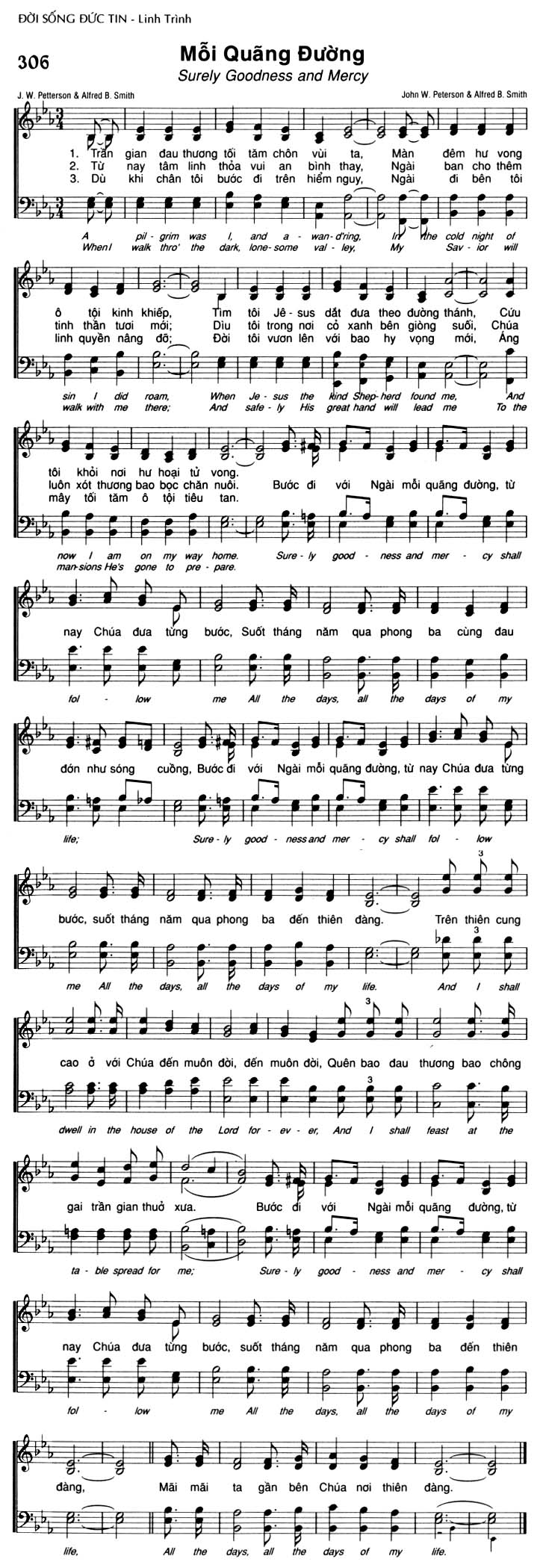 Sheet music: Mỗi Quãng Đường
