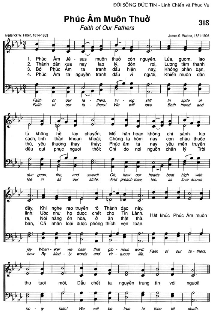 Sheet music: Phúc Âm Muôn Thuở