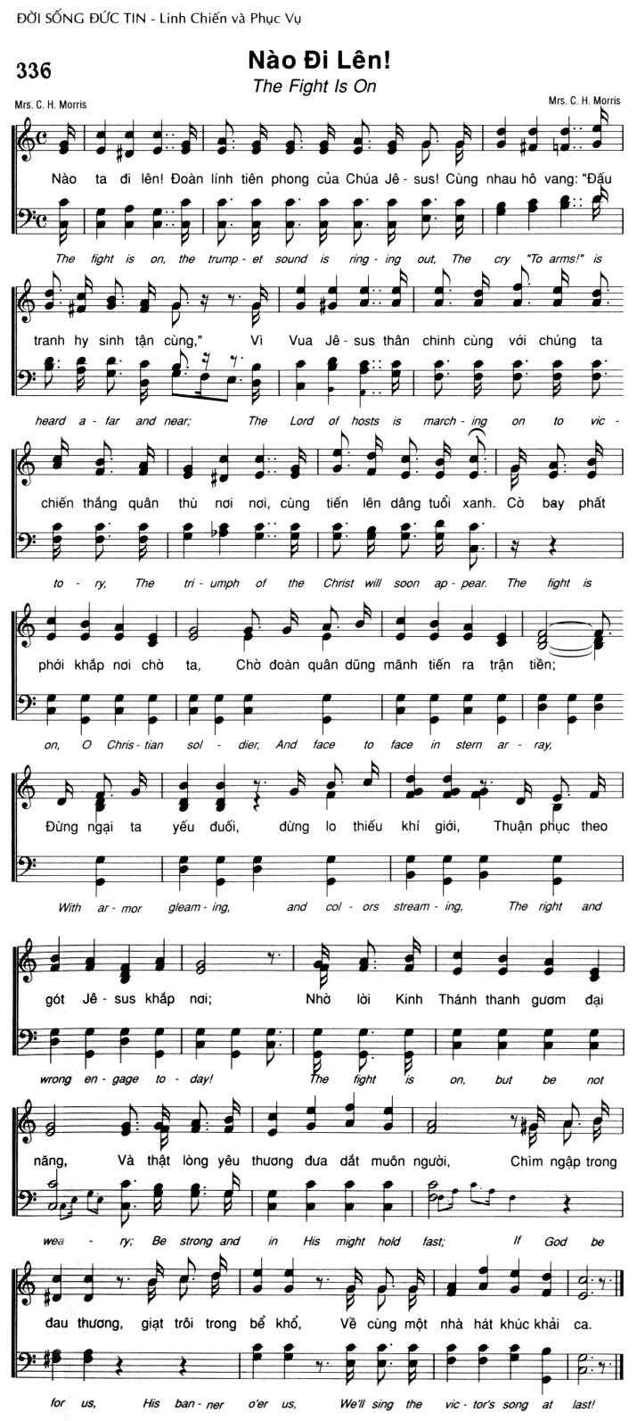 Sheet music: Nào Đi Lên