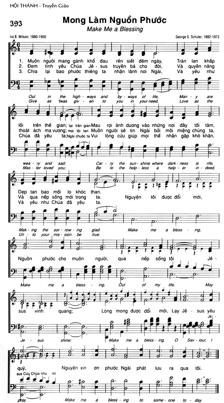 Sheet music: Mong Làm Nguồn Phước
