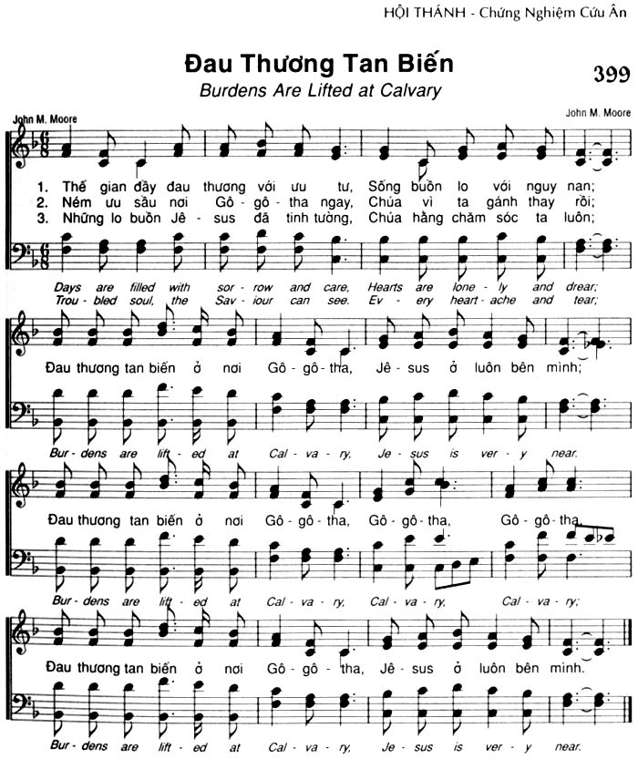 Sheet music: Đau Thương Tan Biến