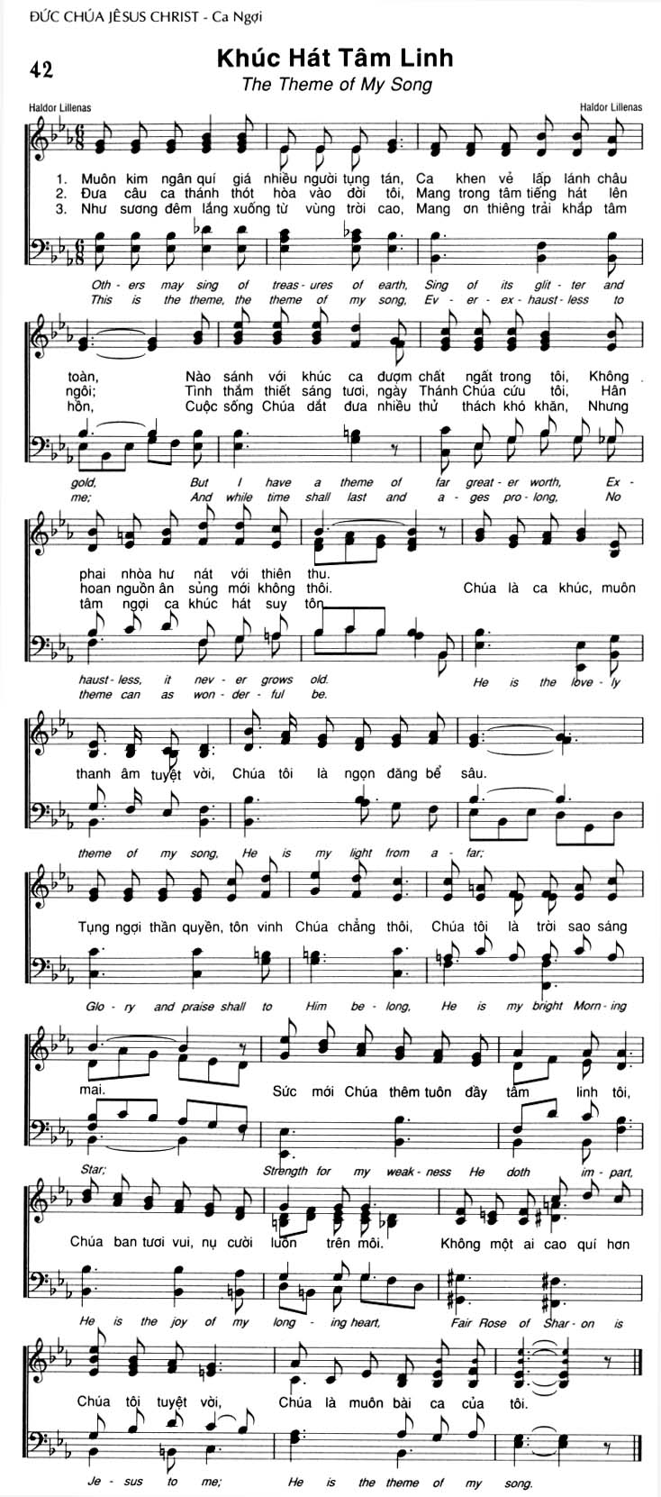 Sheet music: Khúc Hát Tâm Linh