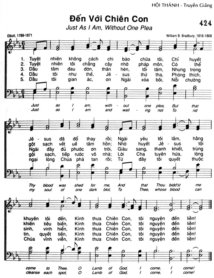 Sheet music: Đến Với Chiên Con