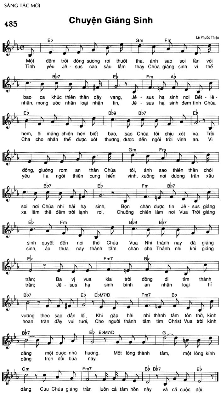 Sheet music: Chuyện Giáng Sinh