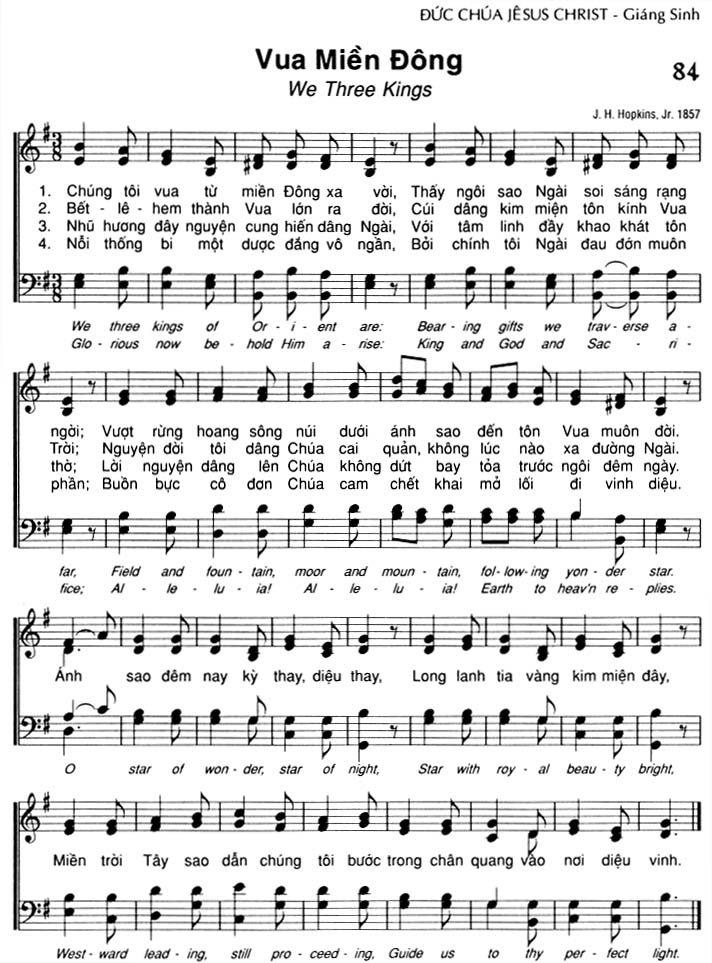 Sheet music: Vua Miền Đông