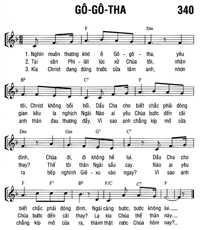 Sheet music: GÔ-GÔ-THA